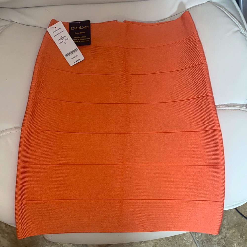 Coral bebe high waisted skirt